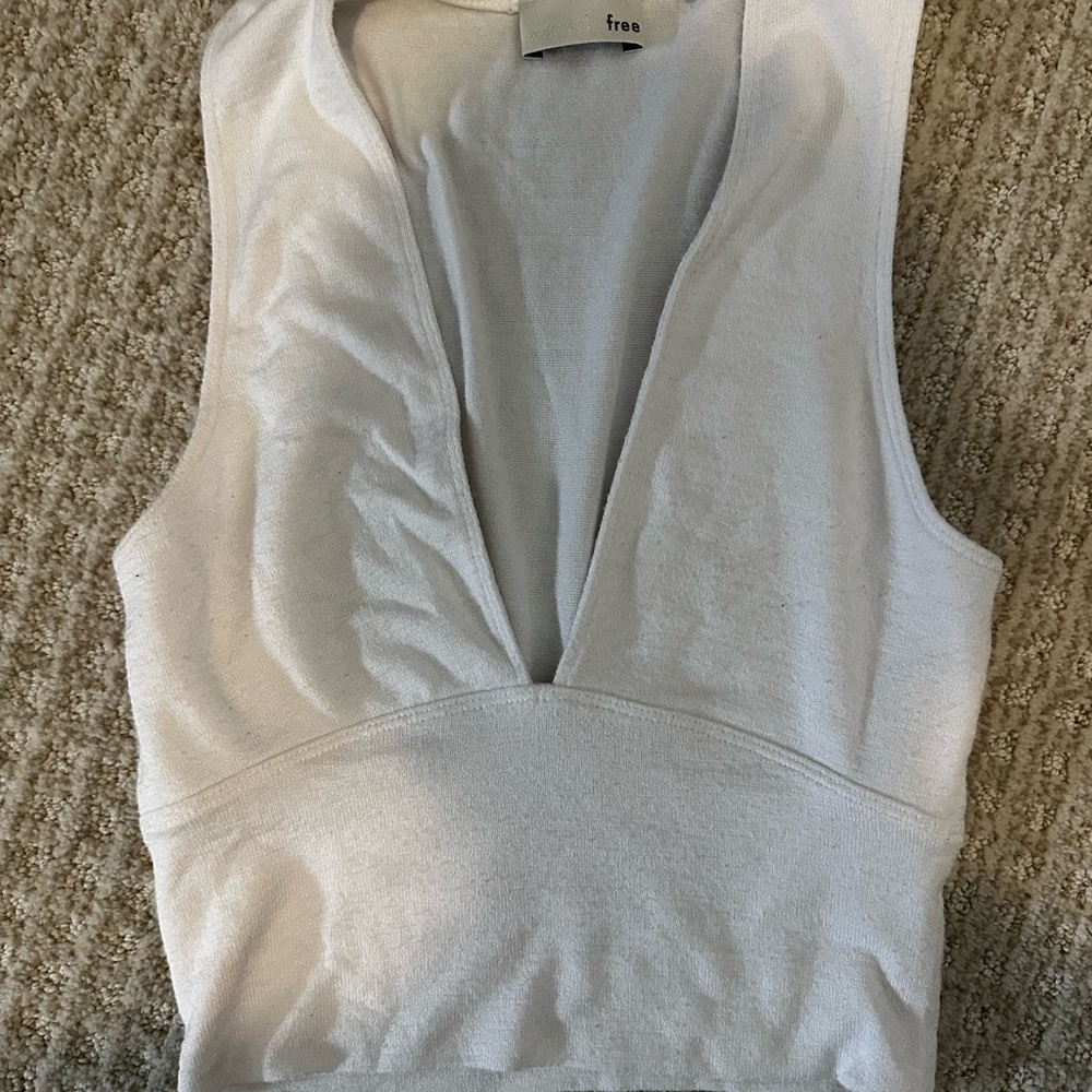 Wilfred White Sleeveless Bodysuit